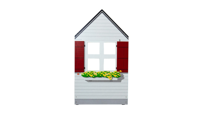 łóżko domki w stylu skandynawskim